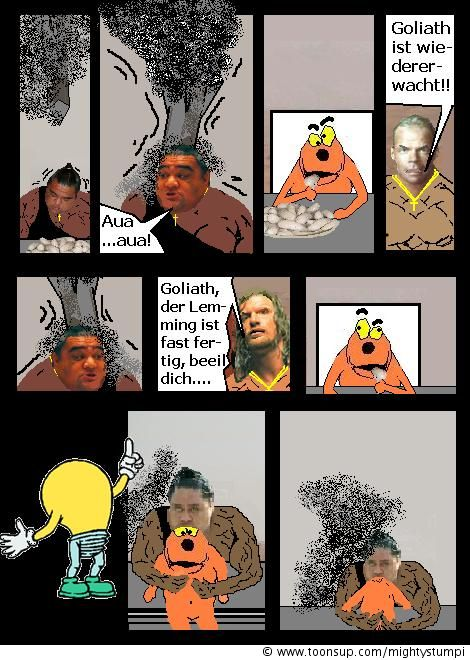 Comic: Das Marthyrium des David Lemming 8