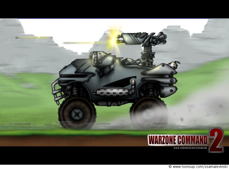 Concept Art / Character Design: Kampfwagen 1