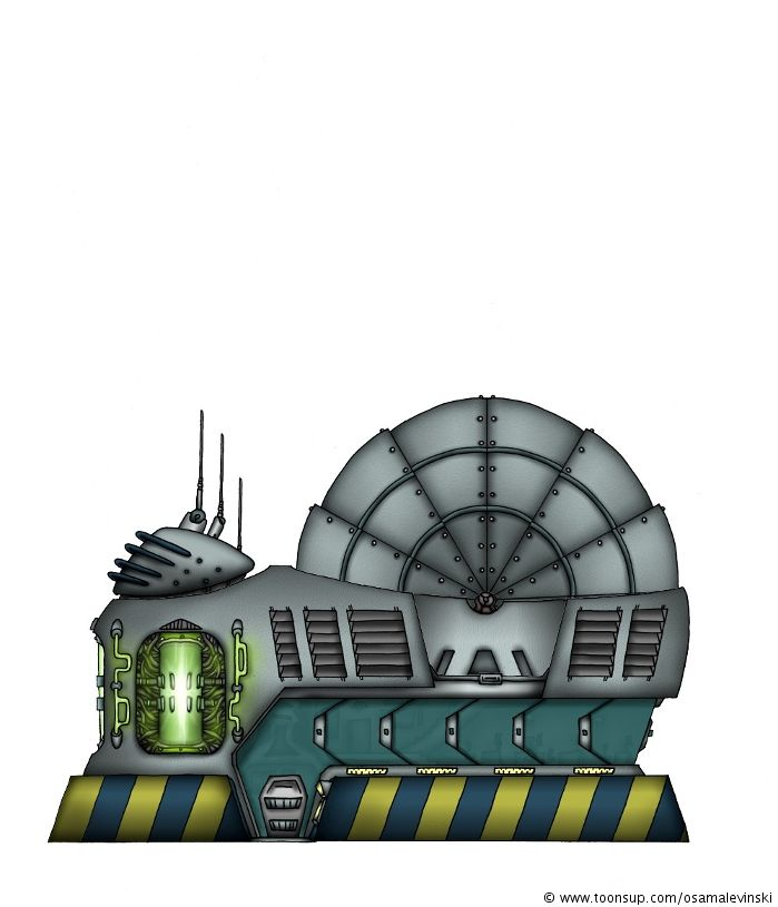 Concept Art / Character Design: Das Forschungszentrum 1