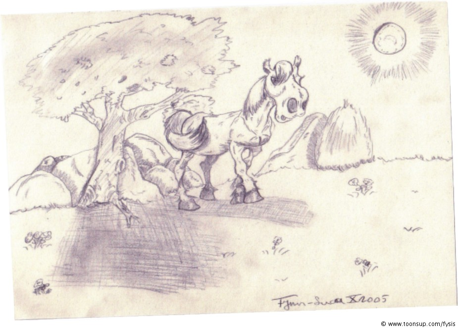 Illustration: Pferd 1