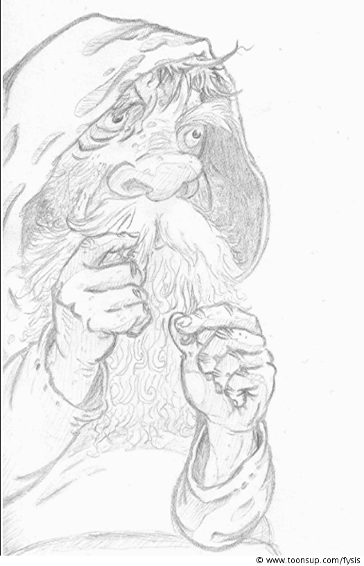 Concept Art / Character Design: Ein Zwerg aus Nimmerland 1