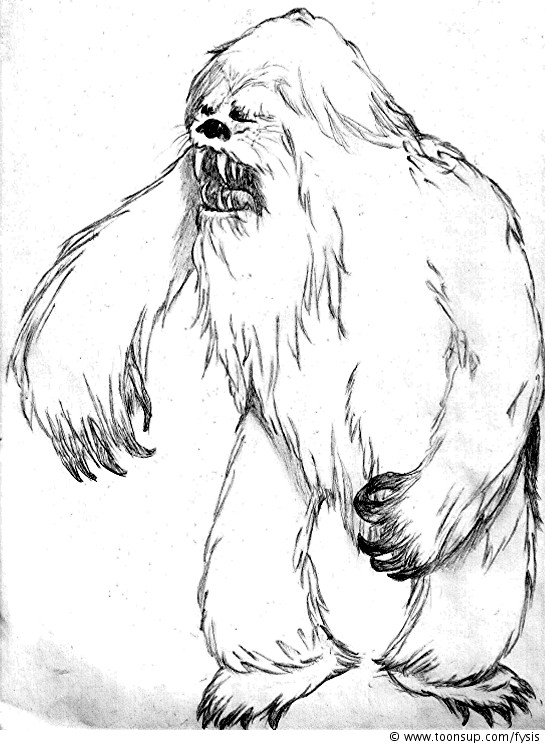 Concept Art / Character Design: Sichelklaue 1