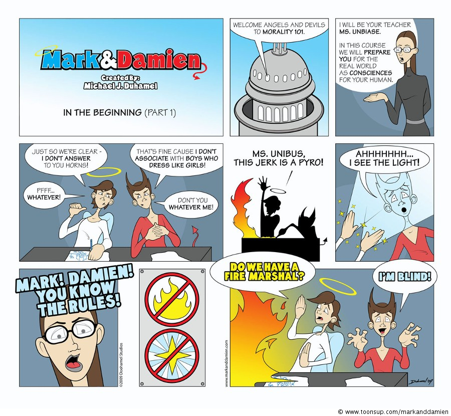 Comic: 110 - In The Beginning (Part 1) Sunday Special 1