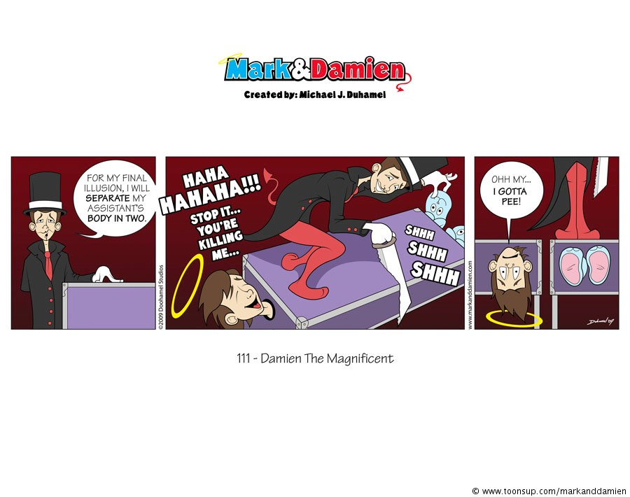 Comic: 111 - Damien The Magnificent 1