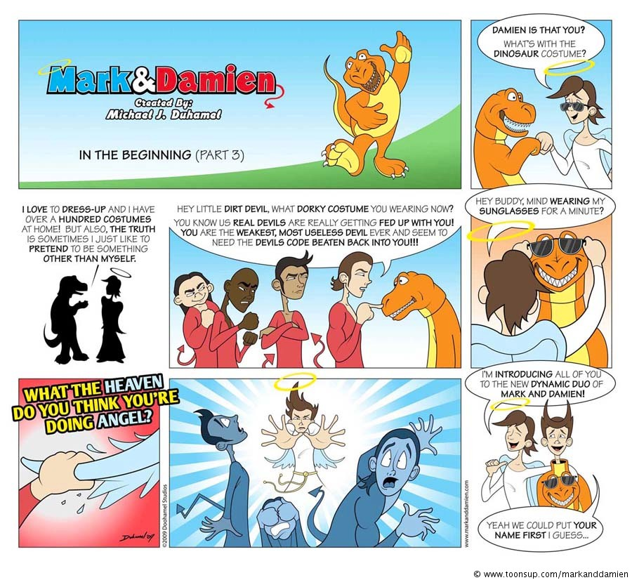 Comic: 124 - In The Beginning (Part 3) Sunday Special 1
