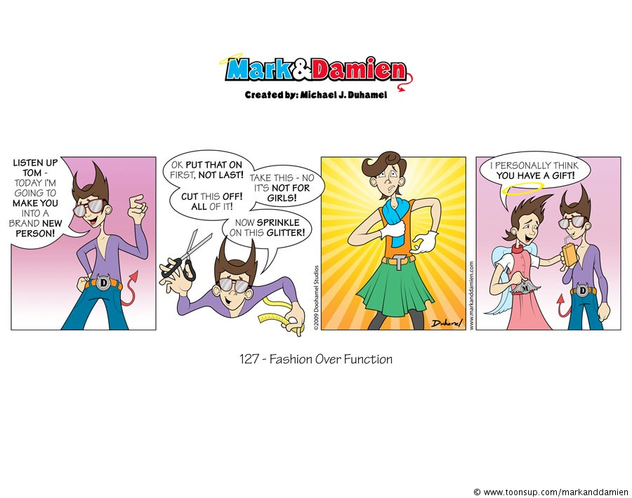 Comic: 127 - Fashion Over Function 1