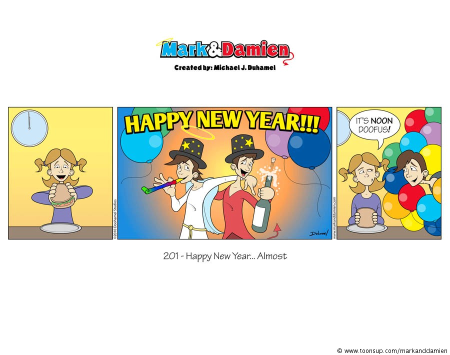 Comic: 201 - Happy New Year... Almost 1
