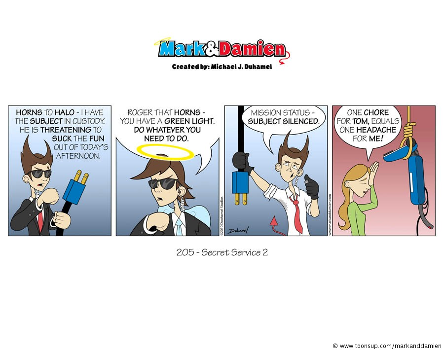 Comic: 205 - Secret Service 2 1