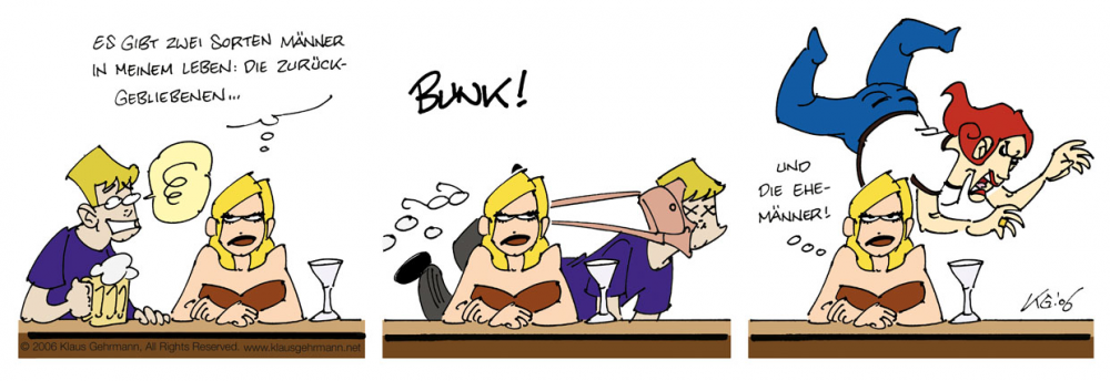 Comic: Klaus, Anja und Lisi (Aus dem Alltag eines Comiczeichner-Papas) 3