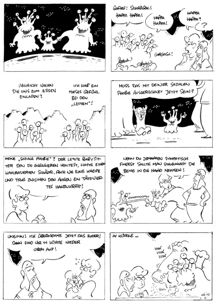 Comic: Ferien mit Klaus, Anja und Lisi 2