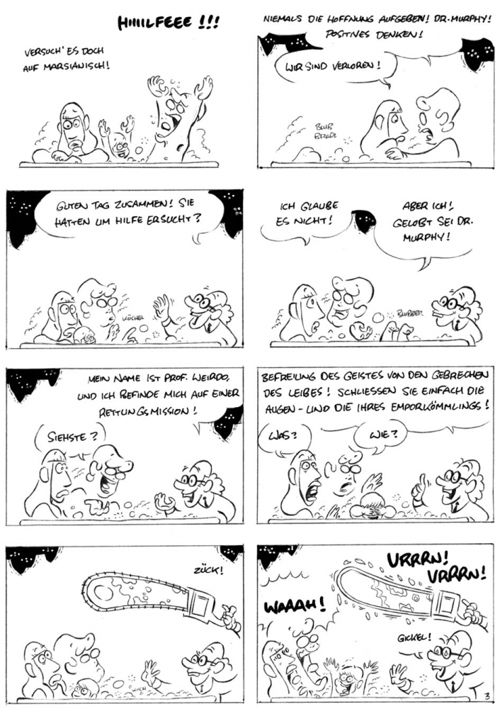 Comic: Ferien mit Klaus, Anja und Lisi 3
