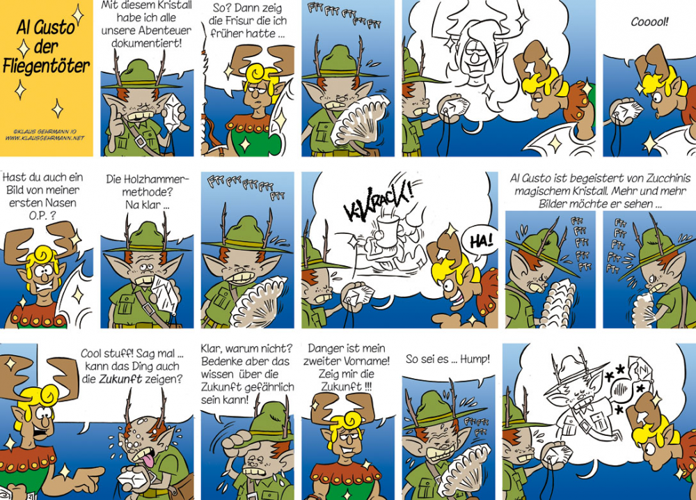 Comic: Al Gusto Sonntagsseiten 1