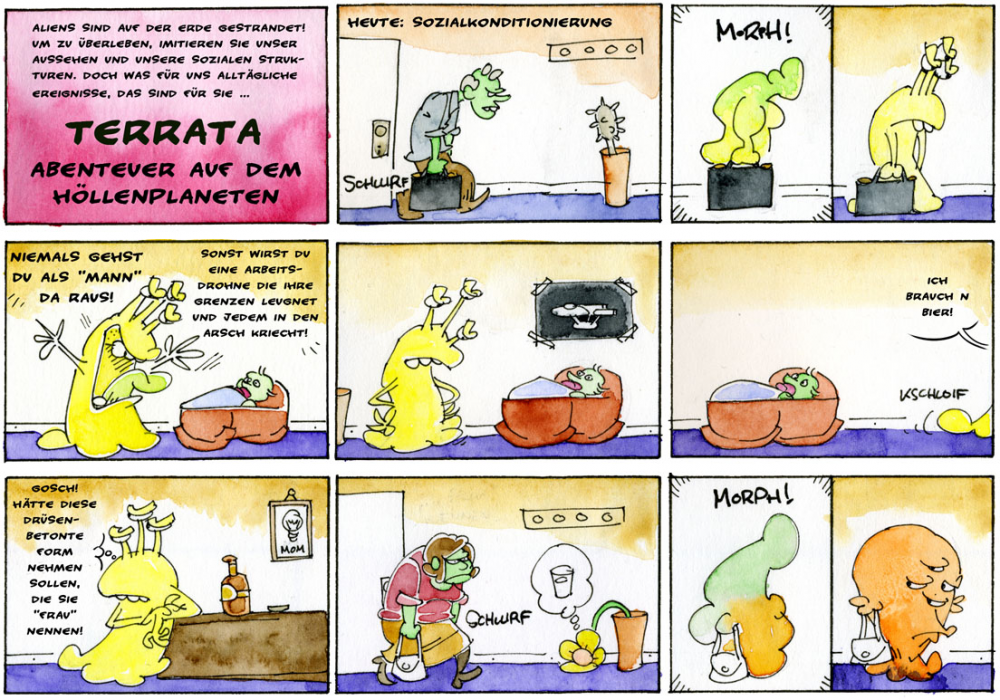 Comic: Terrata - Abenteuer auf dem Höllenplaneten 1
