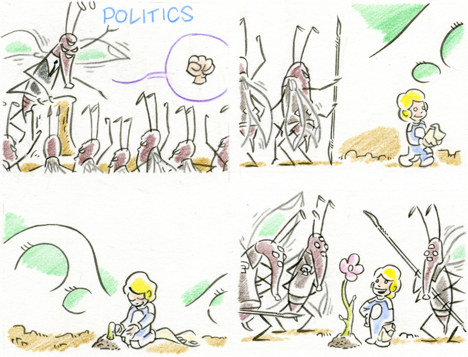Comic: The Secret Of Politics 1