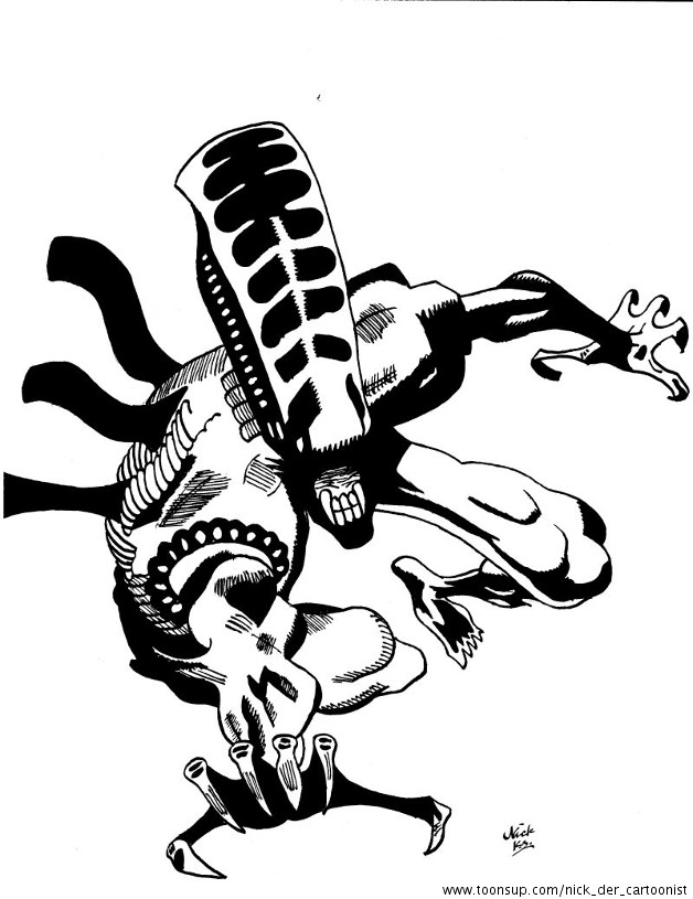 Concept Art / Character Design: Alien 3 1