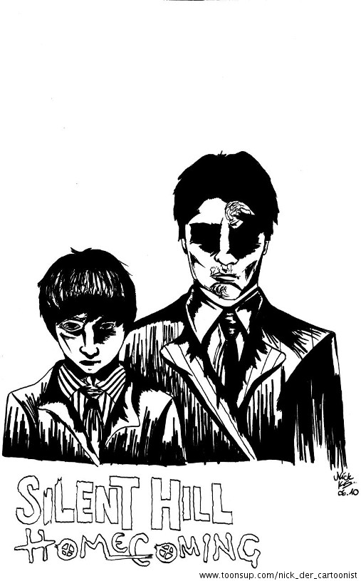 Concept Art / Character Design: Silent Hill Homecoming 1