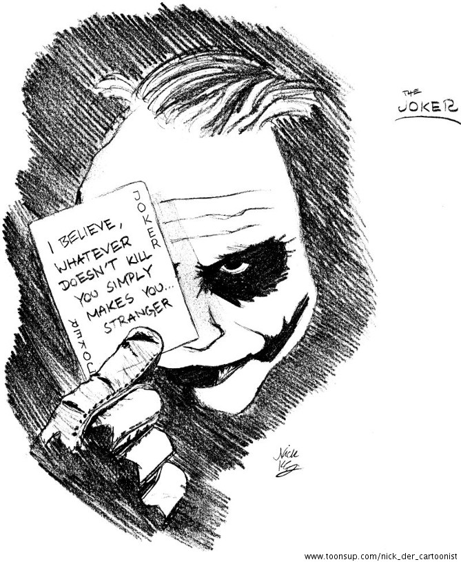 Concept Art / Character Design: the Joker 1