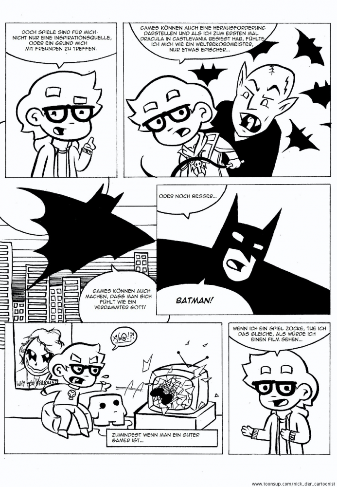 Comic: Dein Spiel. Dein Leben.-Beitrag 4