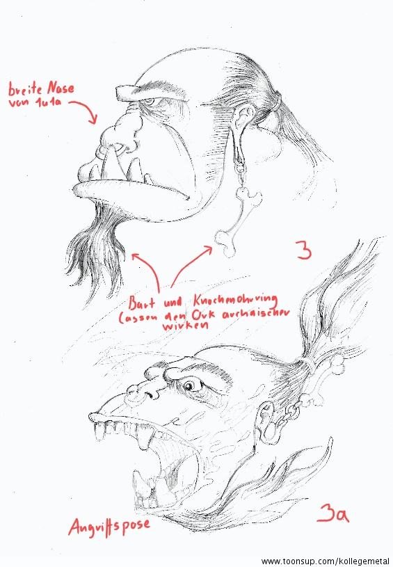 Concept Art / Character Design: Orkologie 2