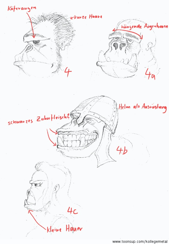 Concept Art / Character Design: Orkologie 3