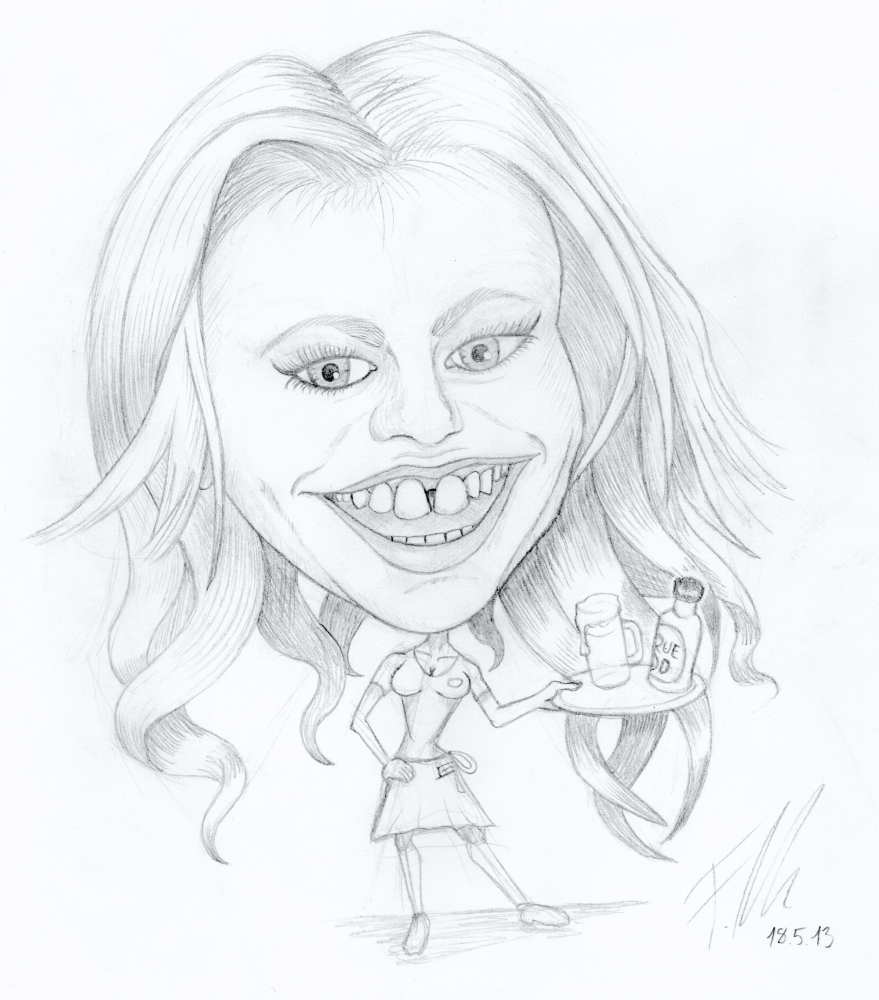 Caricature: Anna Paquin 1