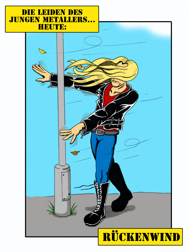 Cartoon: Rückenwind! 1