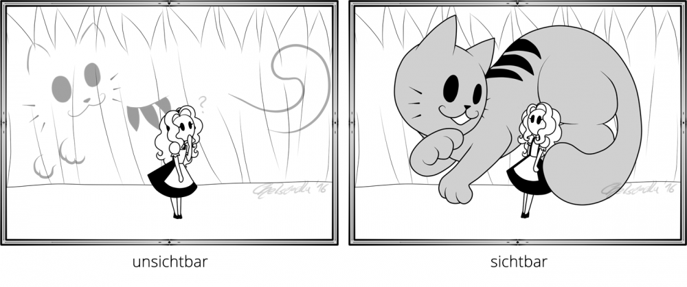 Comic: Alice und die Formkontraste des Wunderlands 6