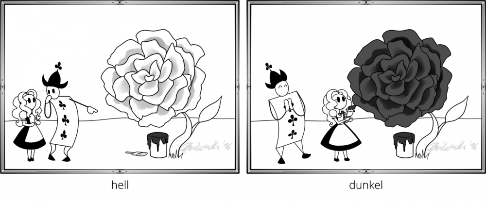 Comic: Alice und die Formkontraste des Wunderlands 10
