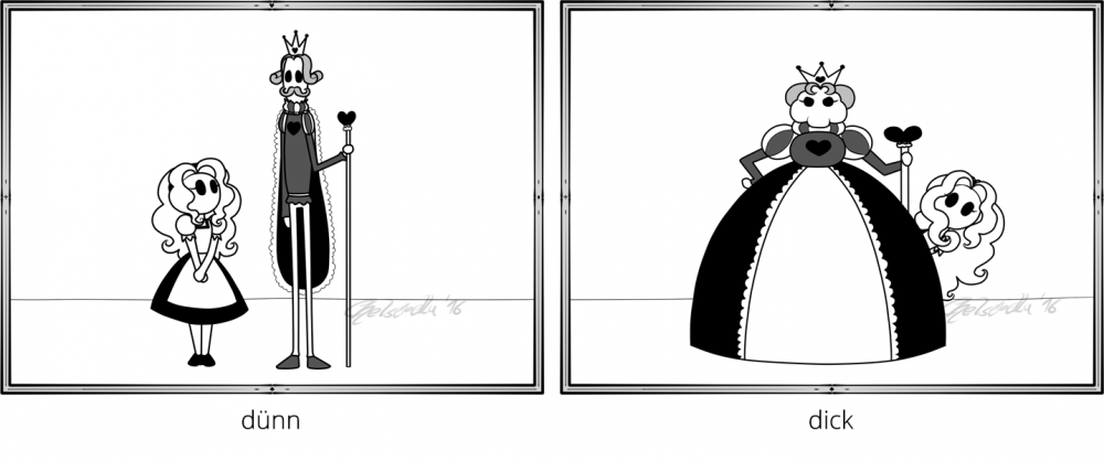 Comic: Alice und die Formkontraste des Wunderlands 11