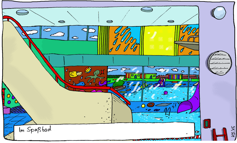 Cartoon: Leere Schwimmbäder 10