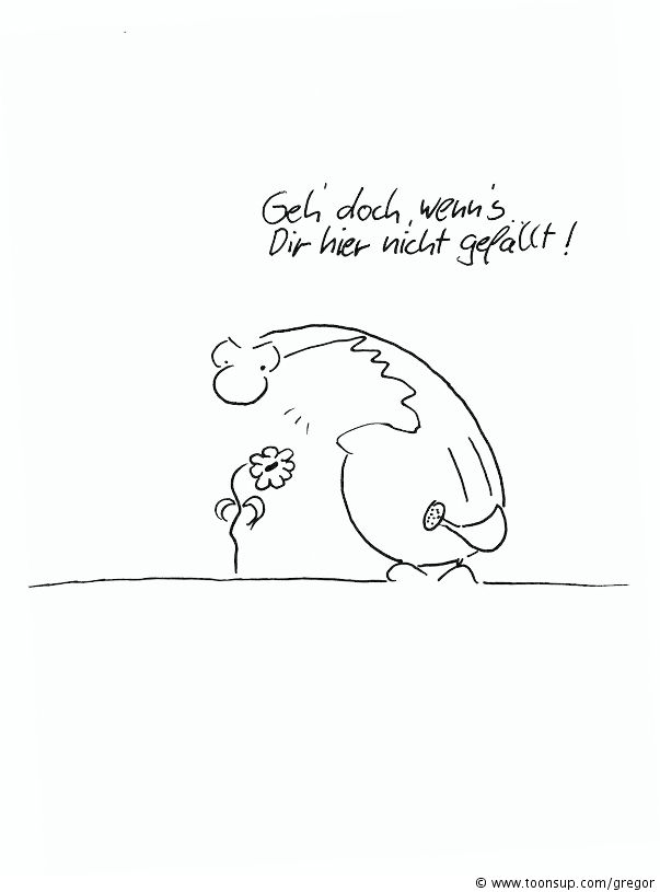 Cartoon: Erziehung 1