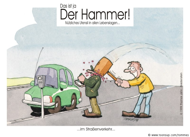 Cartoon: Noch ein Hammer.... 1