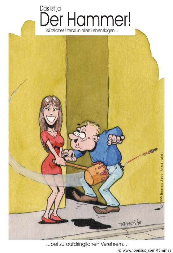 Cartoon: Die Hämmer gehen weiter.... 1