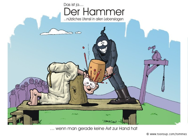 Cartoon: 2003er Hammer 1