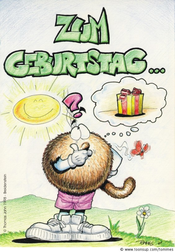 Cartoon: Bommel die Erste 1