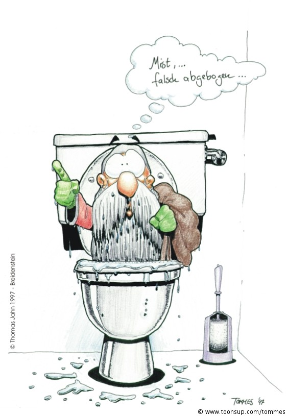 Cartoon: Die Erste 2