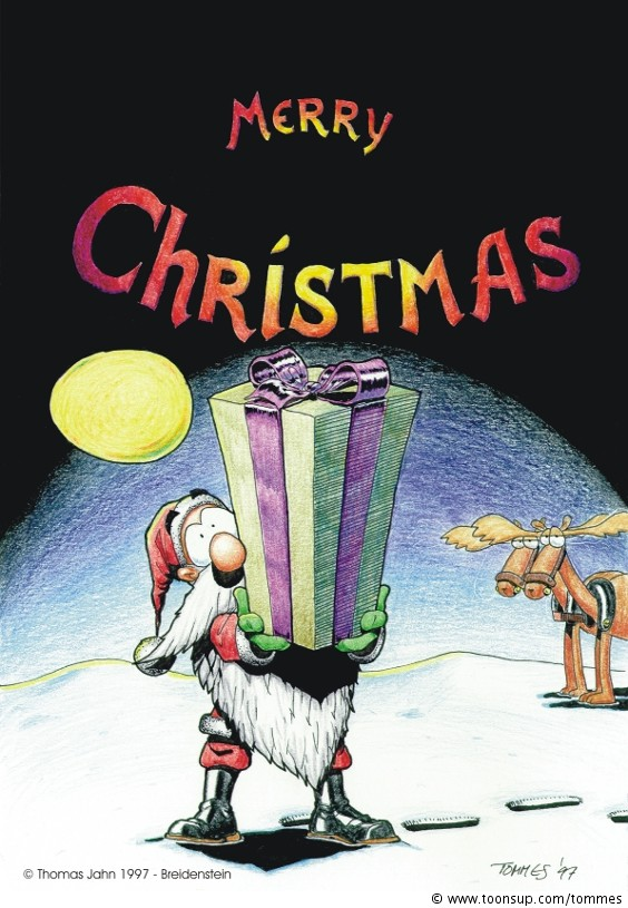 Cartoon: Weihnachten die Zweite 1