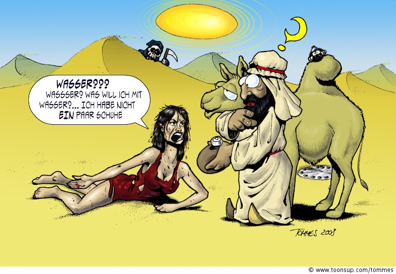 Cartoon: Vergleichstest 4