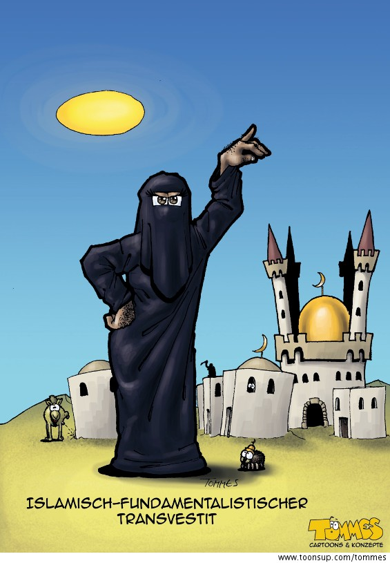 Cartoon: Transvestit 2
