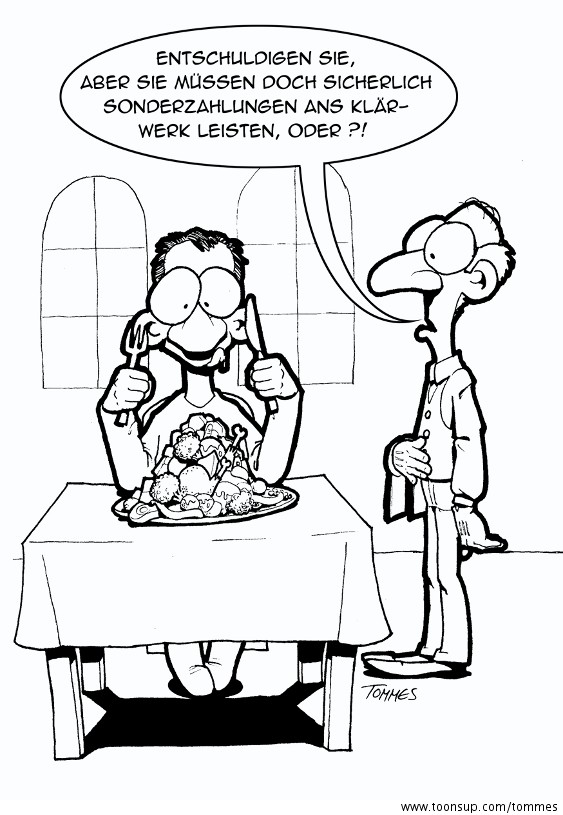 Cartoon: Vielfrass 1