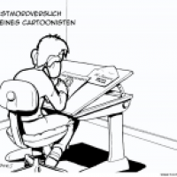 Suizid-Cartoon