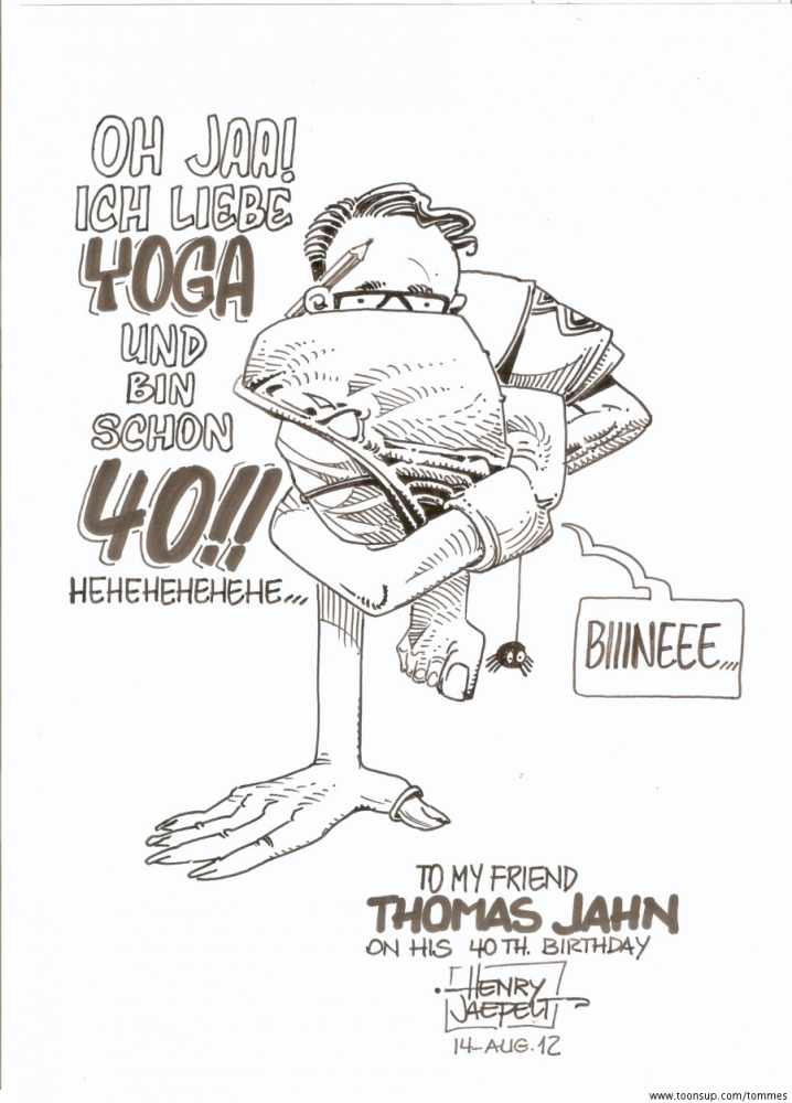Illustration: My 40th-Birthday wall of famous artists 13