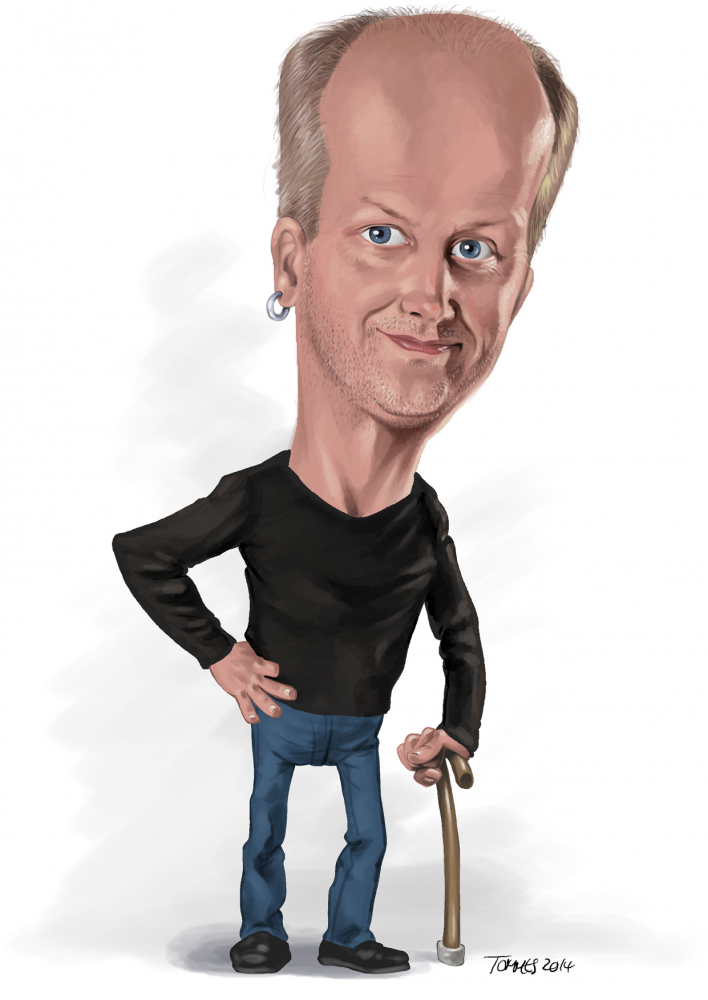 Caricature: Karikatur zum 50ten 1