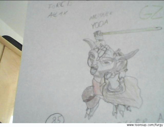 Cartoon: yoda 1