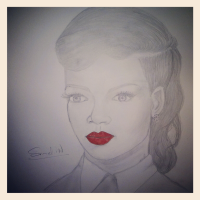 rihanna dammn she cute