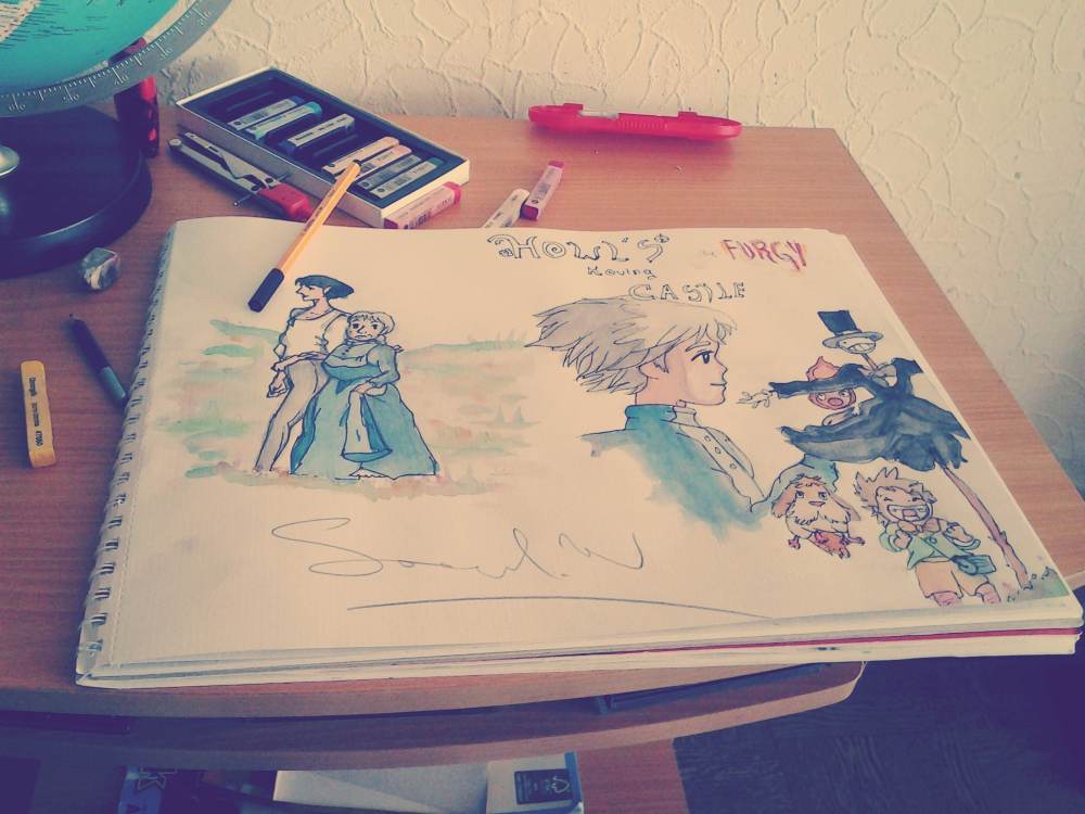 Anderes: studio ghibli's: Das wandernde Schloss (Howl's moving Castle) 1