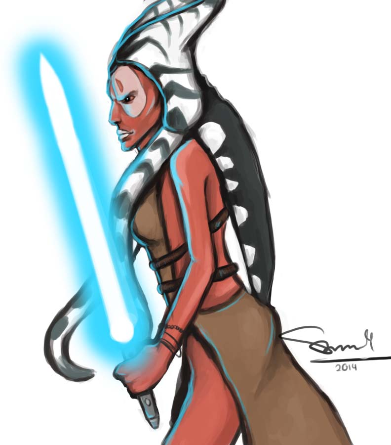 Illustration: Shaak Ti's Last Day 1