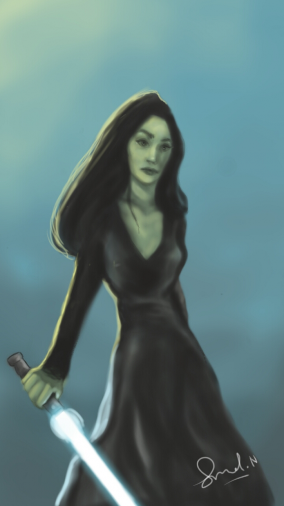 Concept Art / Character Design: Noch eine Jedi-Meisterin 1