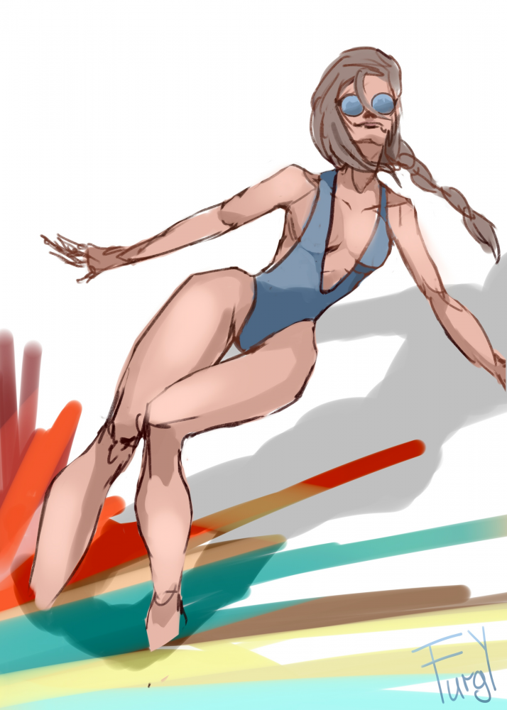 Concept Art / Character Design: Fly (Skizze) 1