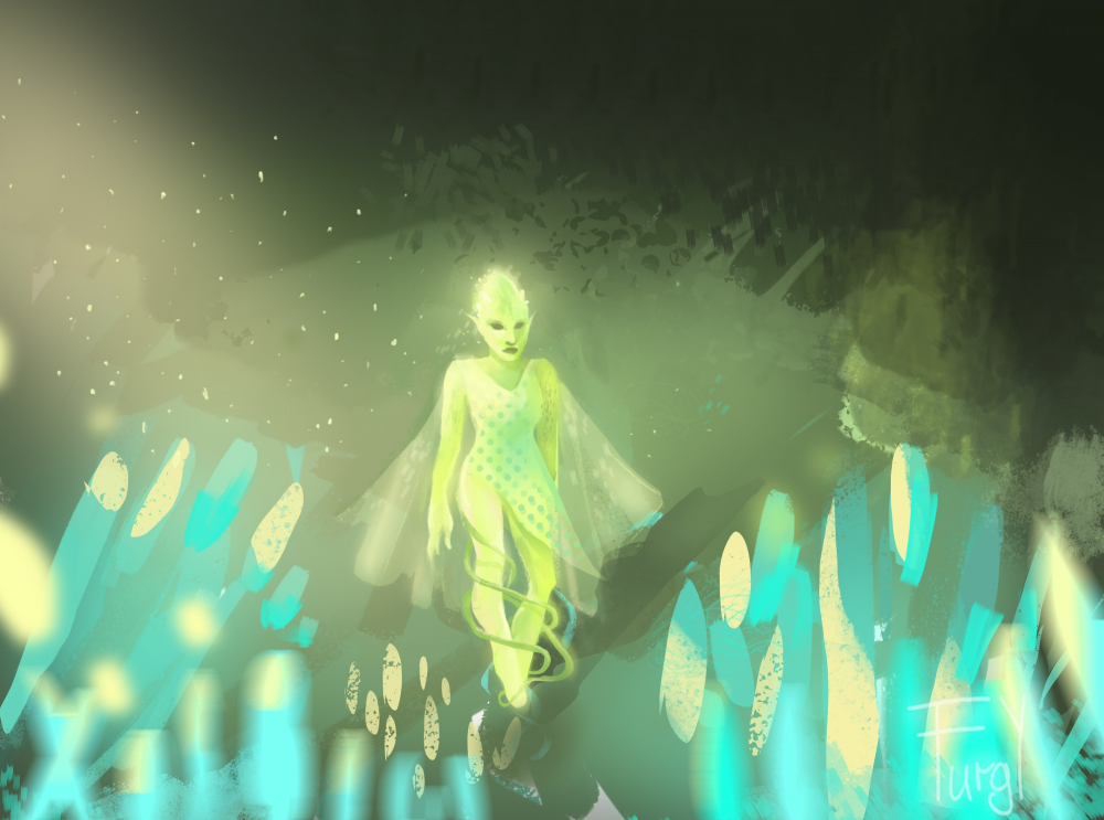 Concept Art / Character Design: Die Waldfee 1